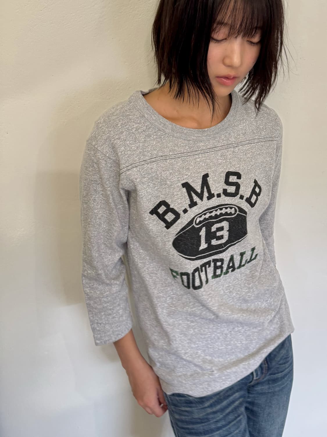 Beams boy football T-shirt 상품이미지4