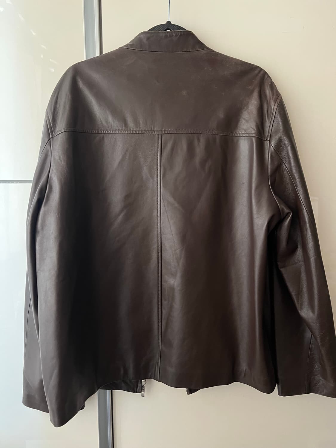 브라운 빈티지 양가죽 100 자켓 상품이미지2