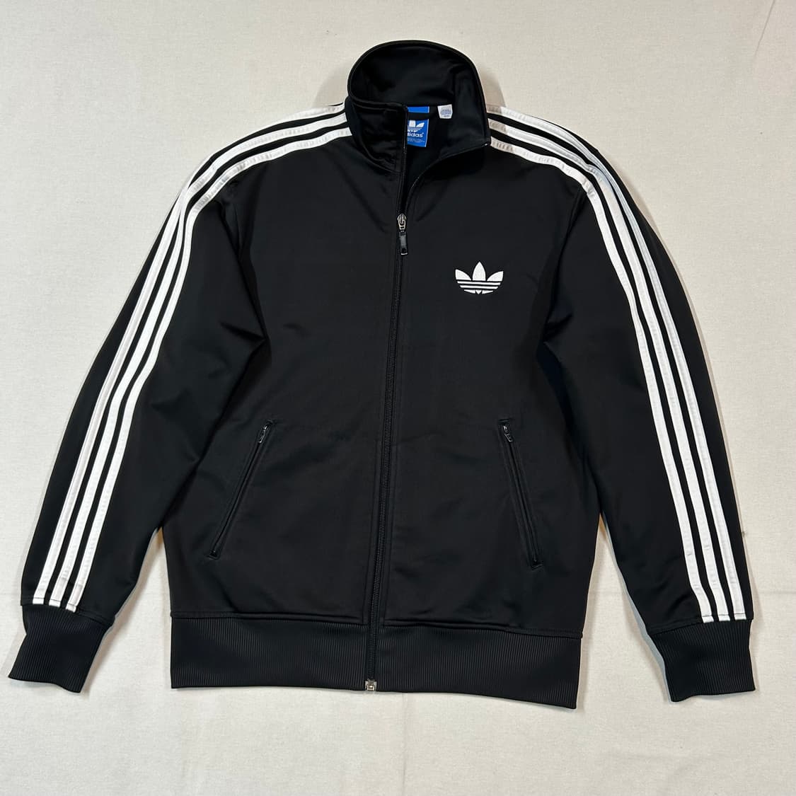 L) 아디다스 파이어버드 삼선 져지 트랙탑 집업 블랙 T87 상품이미지1