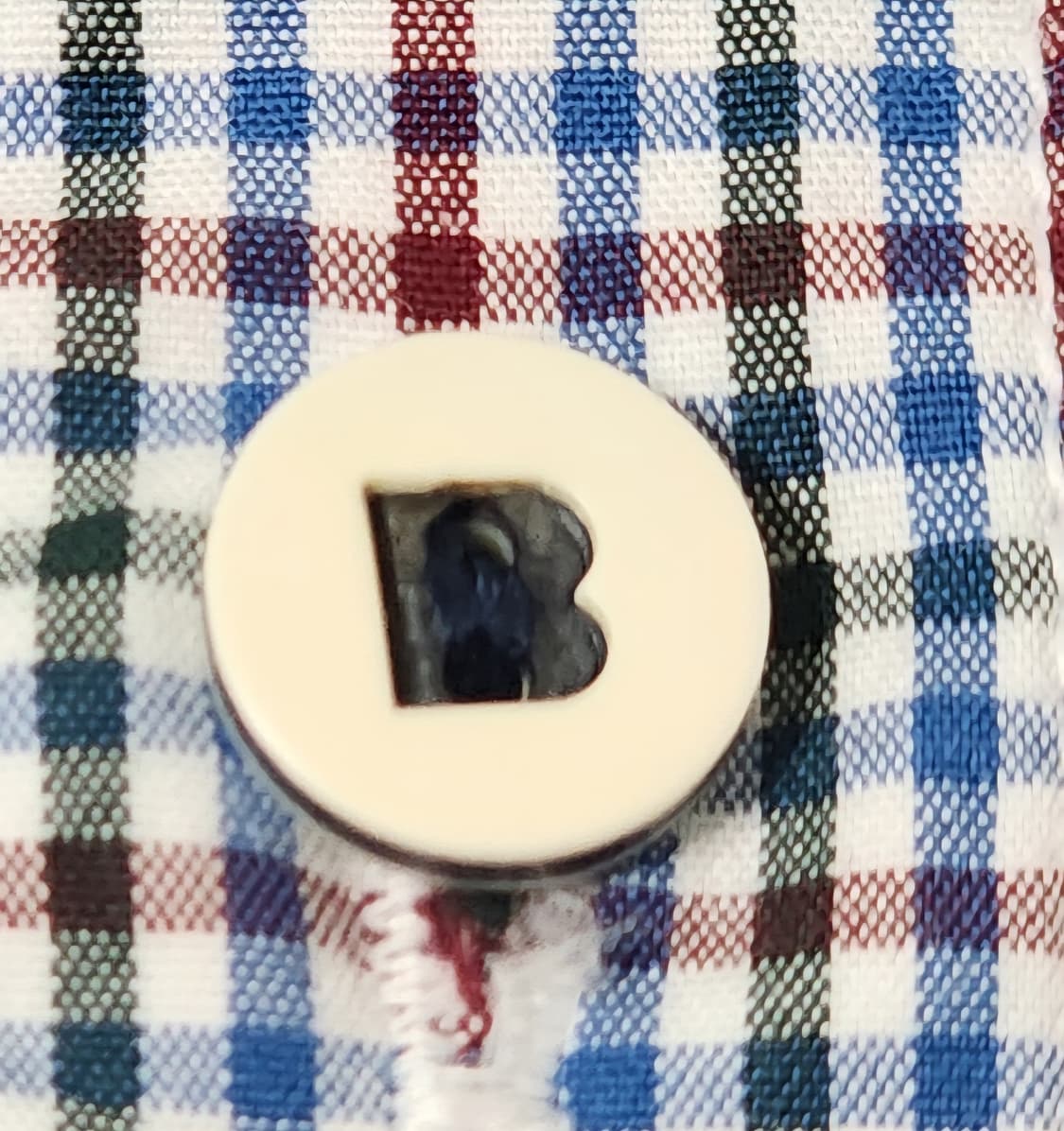 빈폴 슬림핏 체크 셔츠 100 남성용 자수 포인트 캐주얼 셔츠 상품이미지7