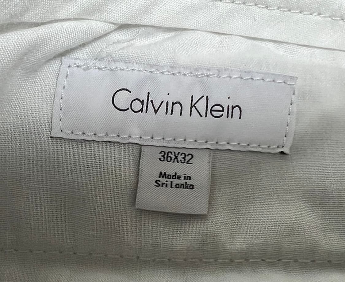 캘빈클라인 CK 남자 클래식 면 치노팬츠 거의새거 연그레이 XXL 36 상품이미지3