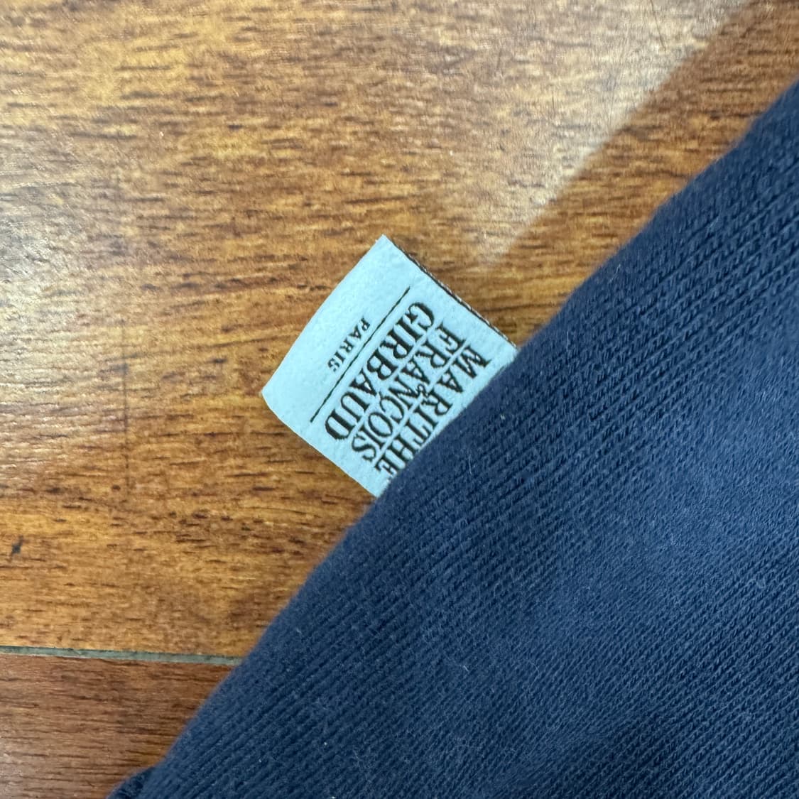 여성용 S 마리떼 프랑소와 저버 네이비 후드 티셔츠  상품이미지5