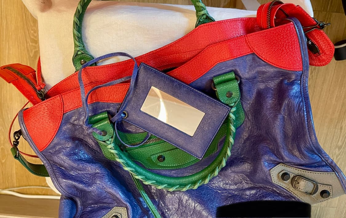 발렌시아가 Balenciaga클래식 시티백 (멀티 컬러) 라지사이즈 상품이미지5