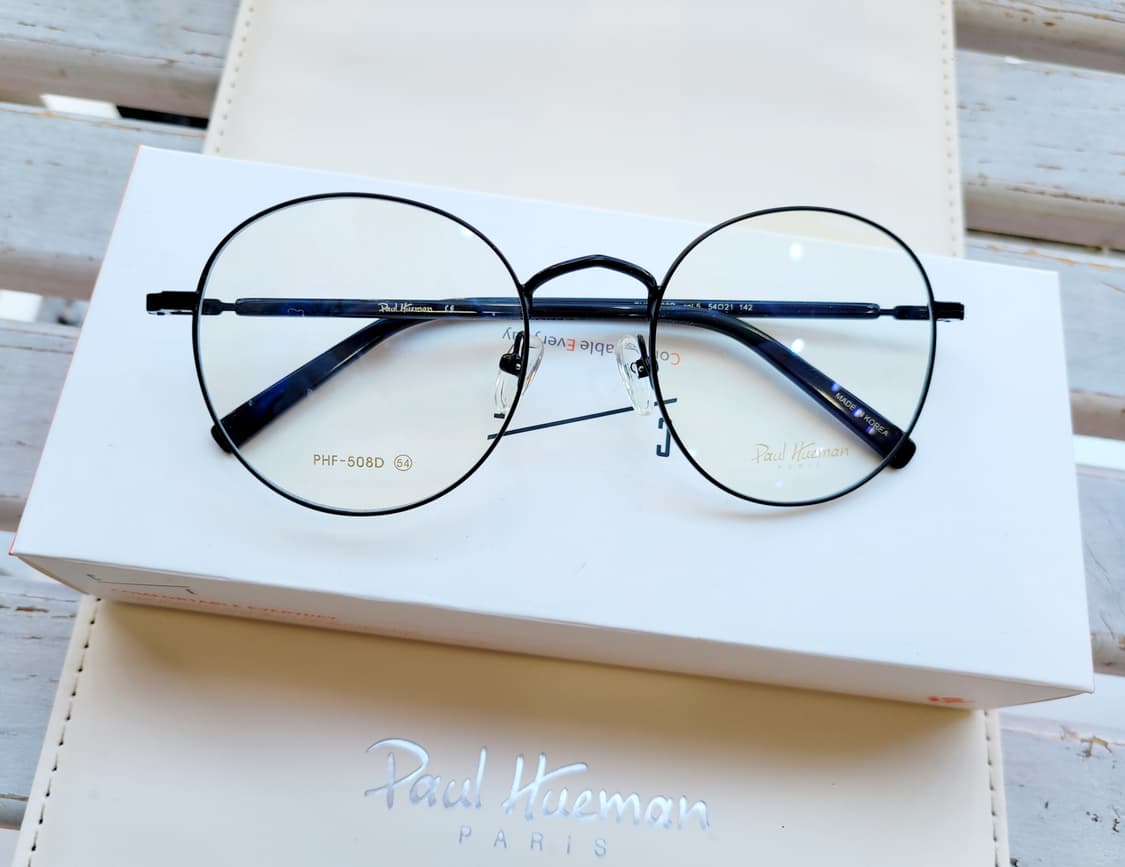 폴휴먼안경(PHF508D 블랙원형 빅) 상품이미지4