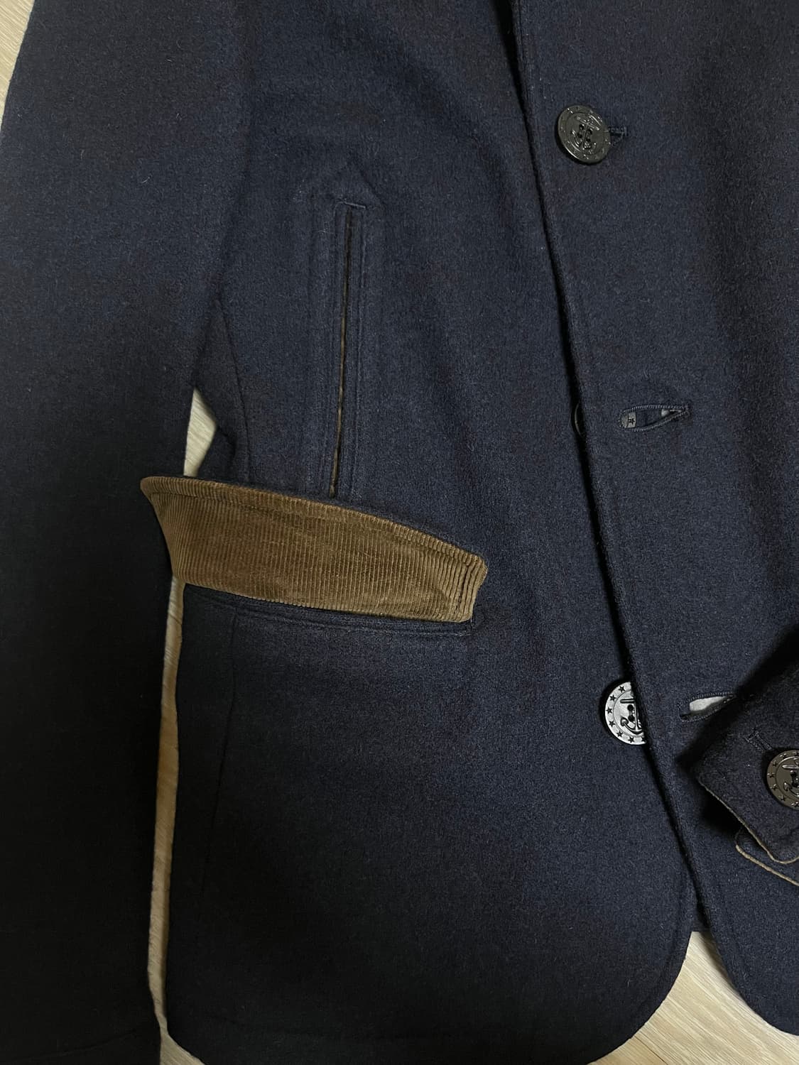 일본빈티지 쉽스 울 숏코트 상품이미지2