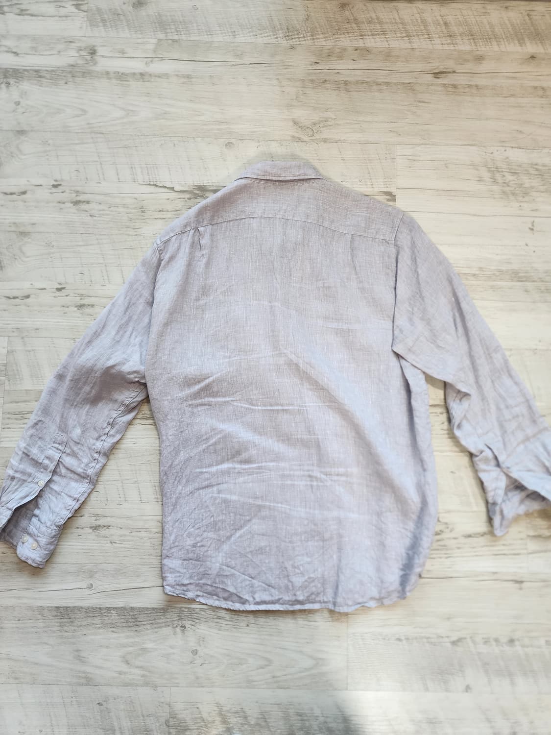 UNIQLO 유니클로 마100% 남방 팜. L(100~103) 린넨 셔츠 상품이미지2