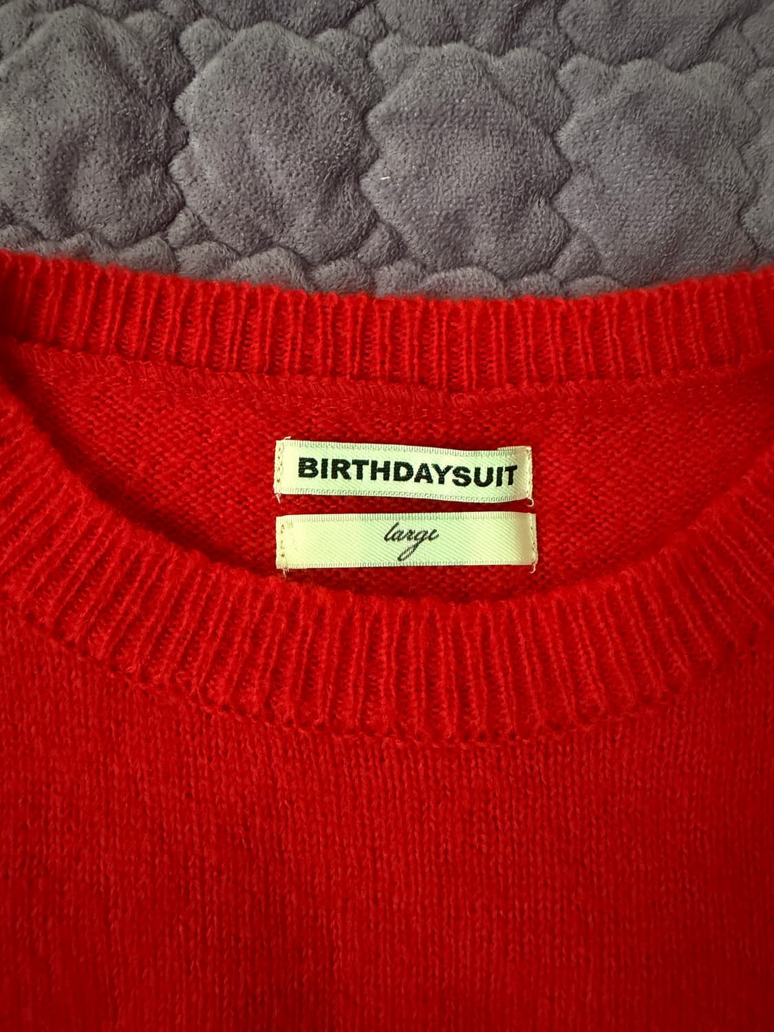 벌스데이수트 니트(시착만한 새상품) 상품이미지2