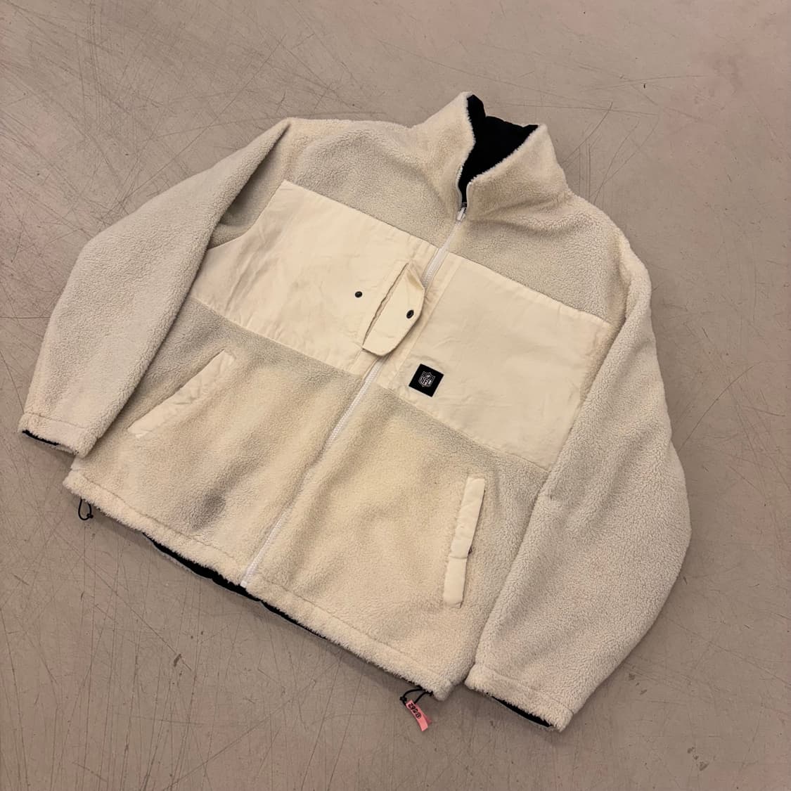 NFL 리버시블 빅로고 양털 쉐르파 자켓 상품이미지2