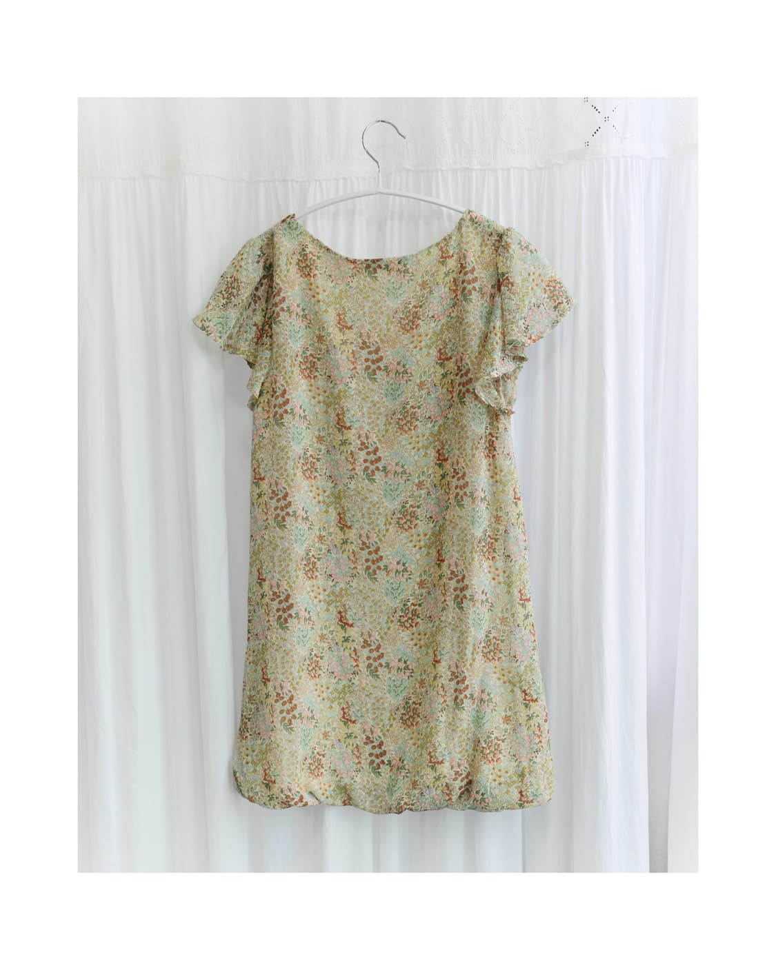 Vintage flower balloon dress 상품이미지2