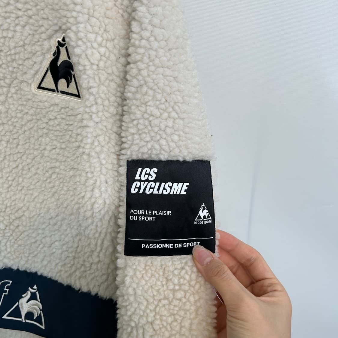 르꼬끄 남성 양털 후리스 아노락 95 상품이미지3