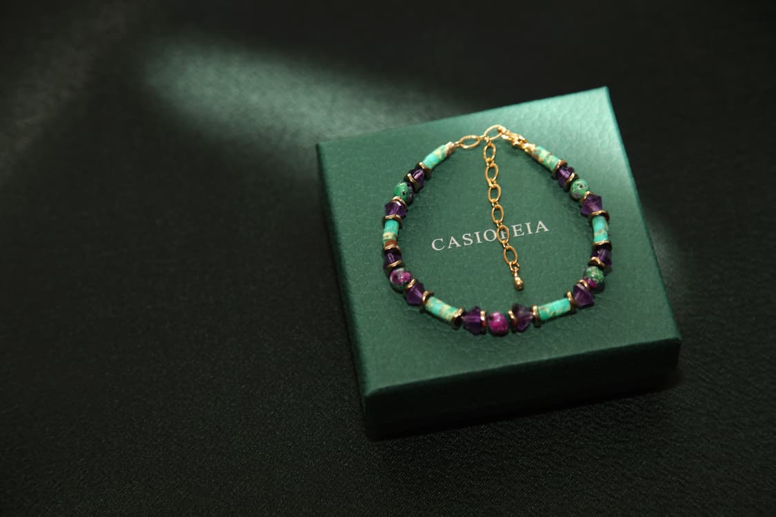 CASIOPEIA #047 High note Amethyst 자수정 팔찌 상품이미지2