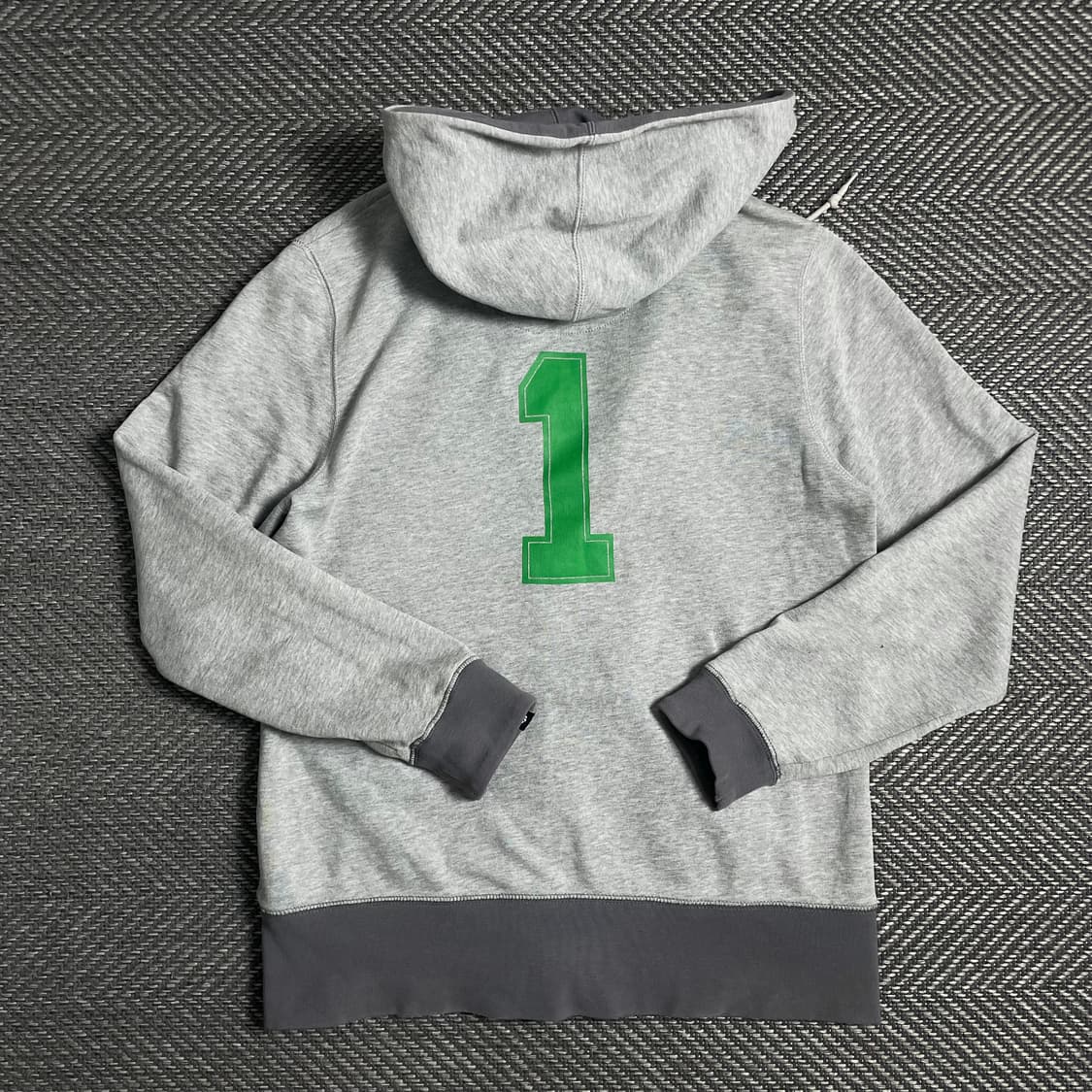 나이키 와펜 패치워크 그레이 후드집업 y 4908 상품이미지7