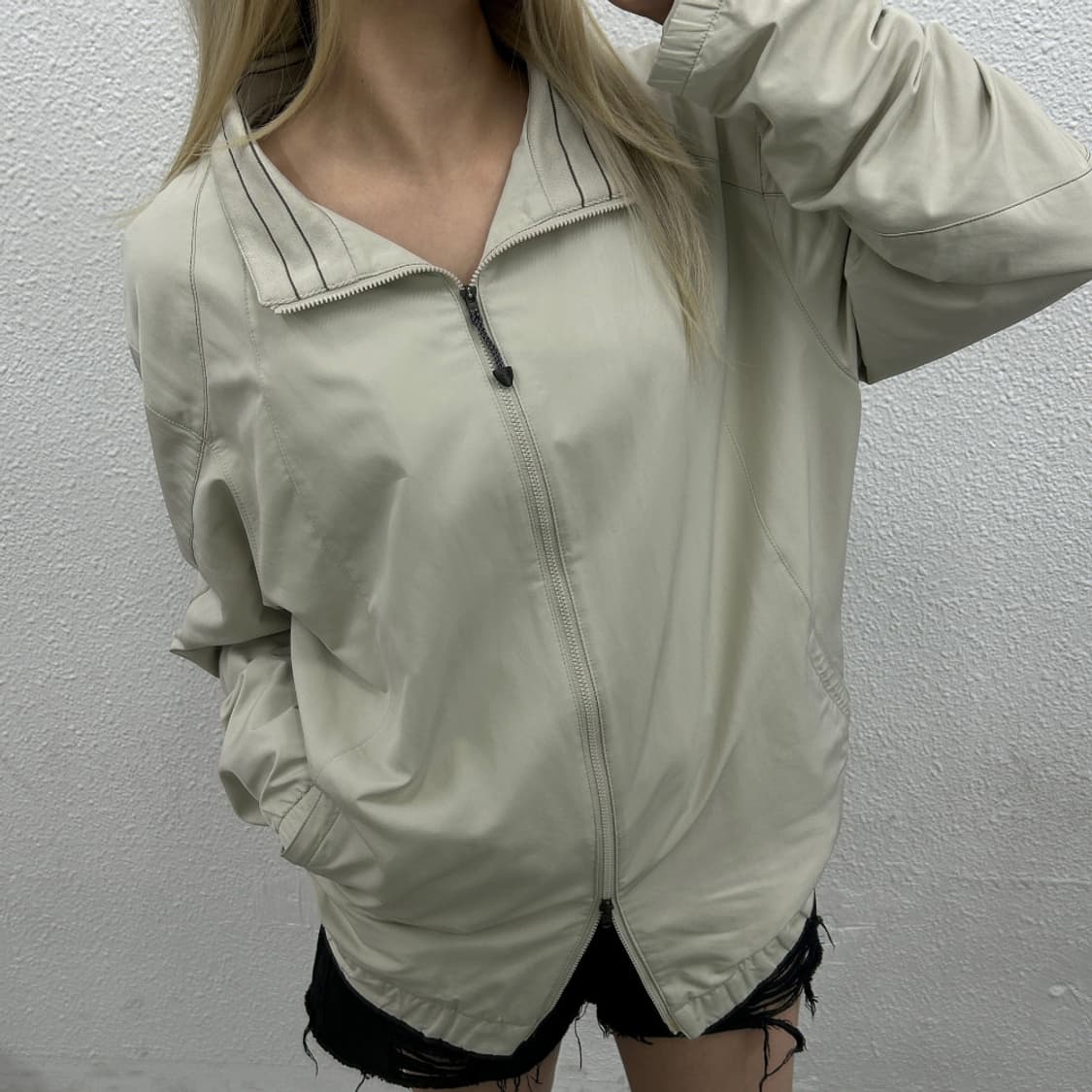 나이키 골프 아이보리 아노락 집업 XL 상품이미지1