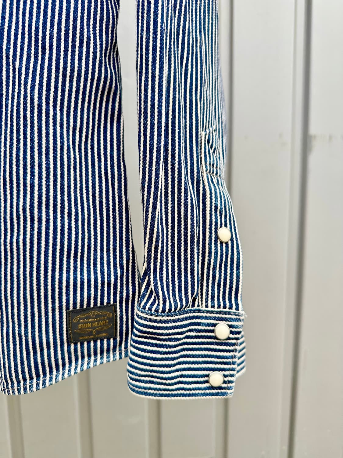 아이언하트  히코리 스트라이프 웨스턴셔츠 상품이미지5