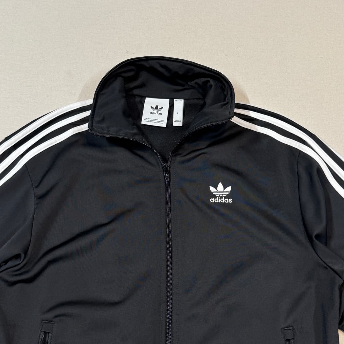 L) 아디다스 파이어버드 삼선 져지 트랙탑 집업 블랙 A22 상품이미지3