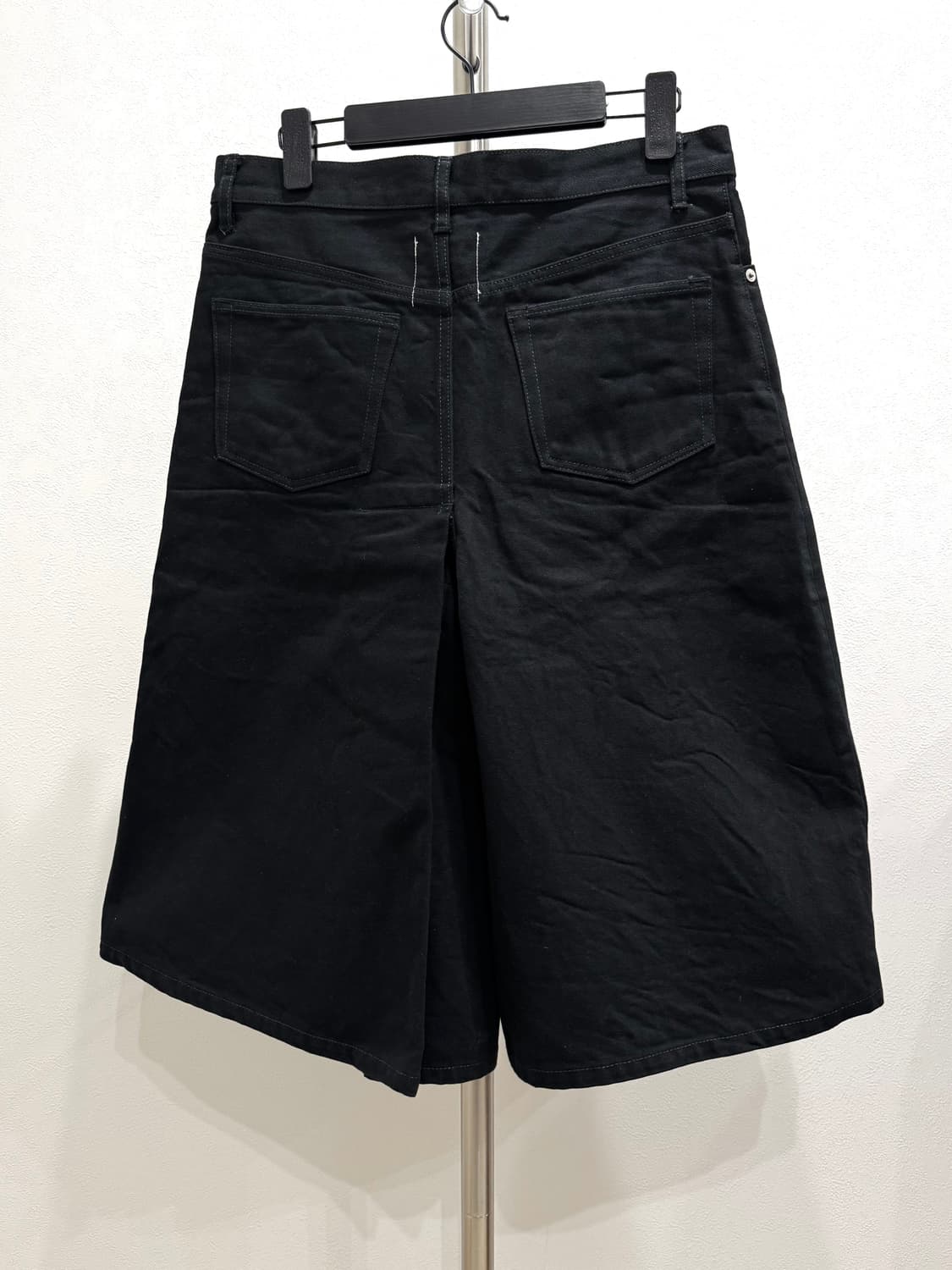 솔로이스트 23aw 플레어 큐롯 데님 팬츠 상품이미지4