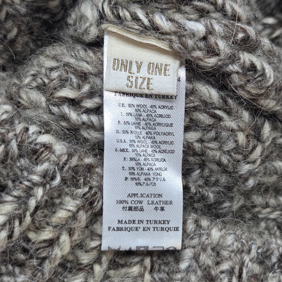 Diesel 디젤 니트 비니 상품이미지5