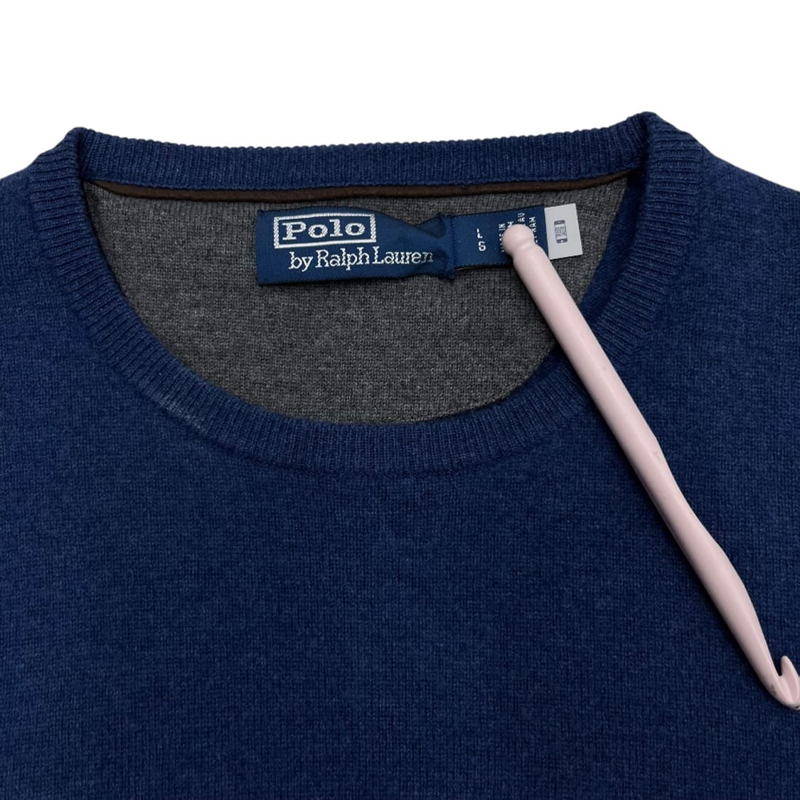 폴로 랄프로렌 네이비포니 블루 니트 L 상품이미지5