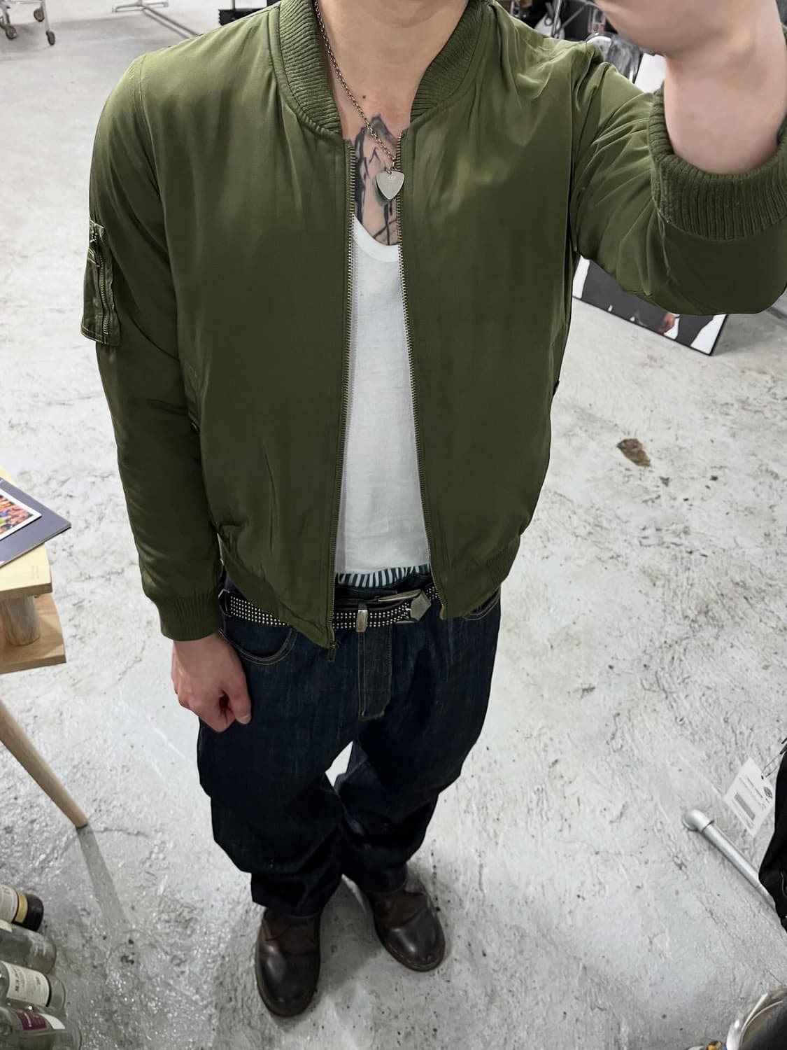 CIAOPANIC ma-1 bomber jacket 상품이미지3