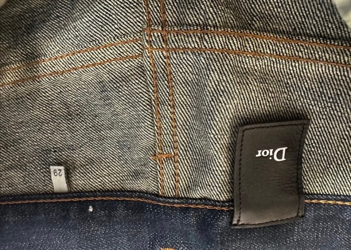 디올 옴므 데미지 데님 팬츠 29 상품이미지4