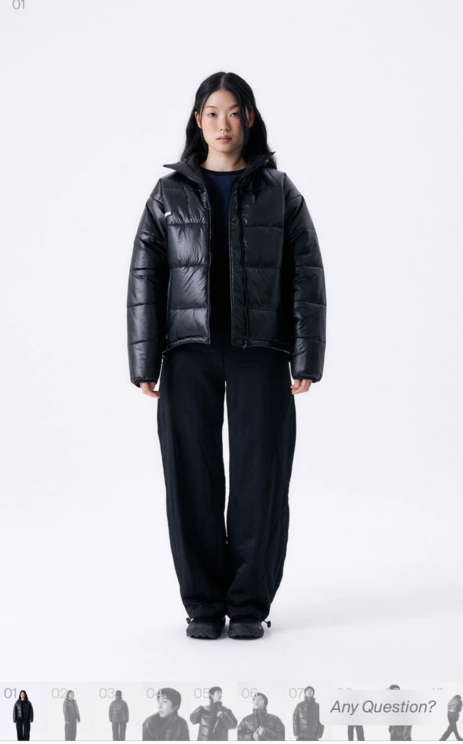 할로미늄 패딩 블랙 구해요  상품이미지1