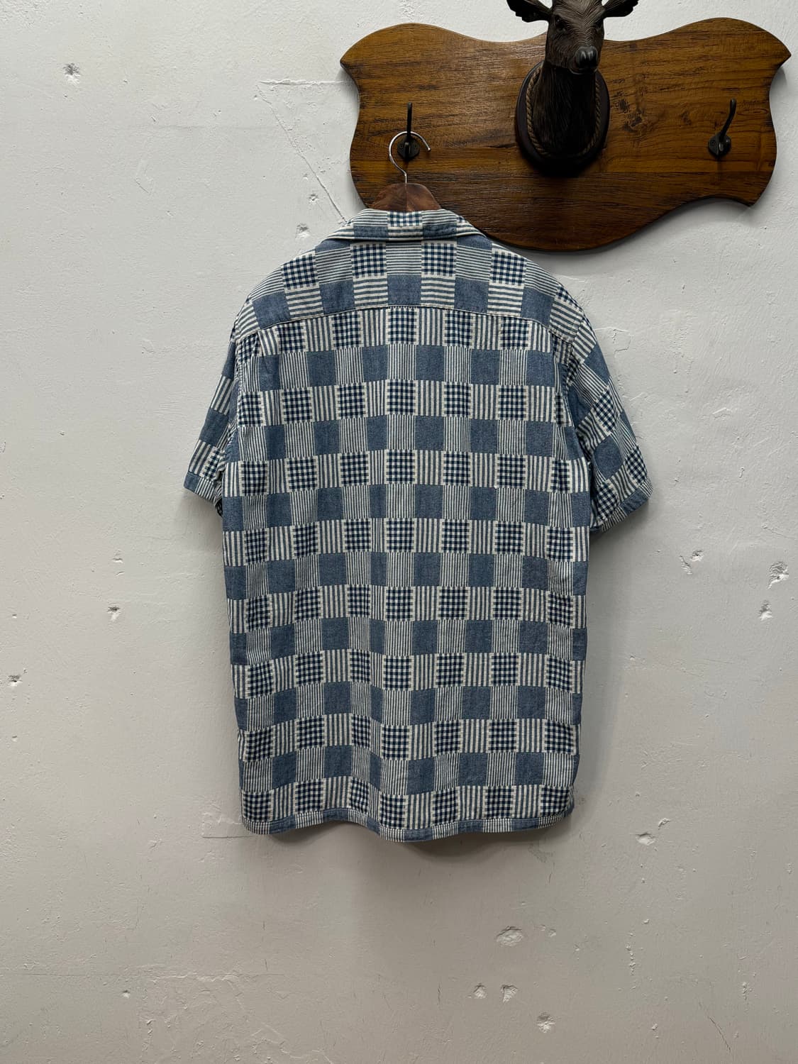 LESVIS à BOIS Patchwork Short Sleeve 상품이미지5