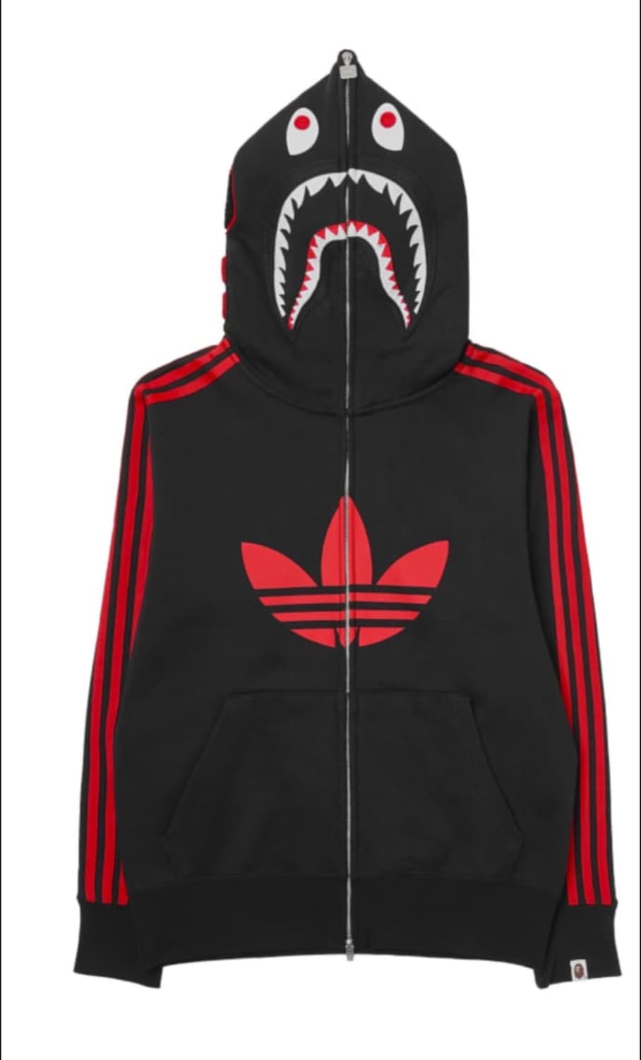 구함 L 사이즈 아디다스 베이프 샤크후드집업 상품이미지1