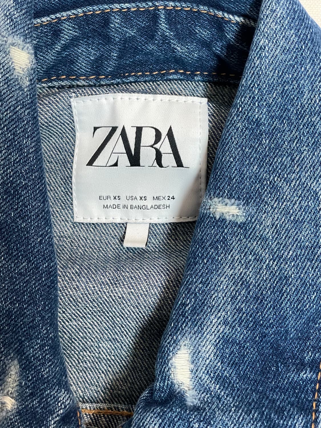 자라 데님자켓 상품이미지4