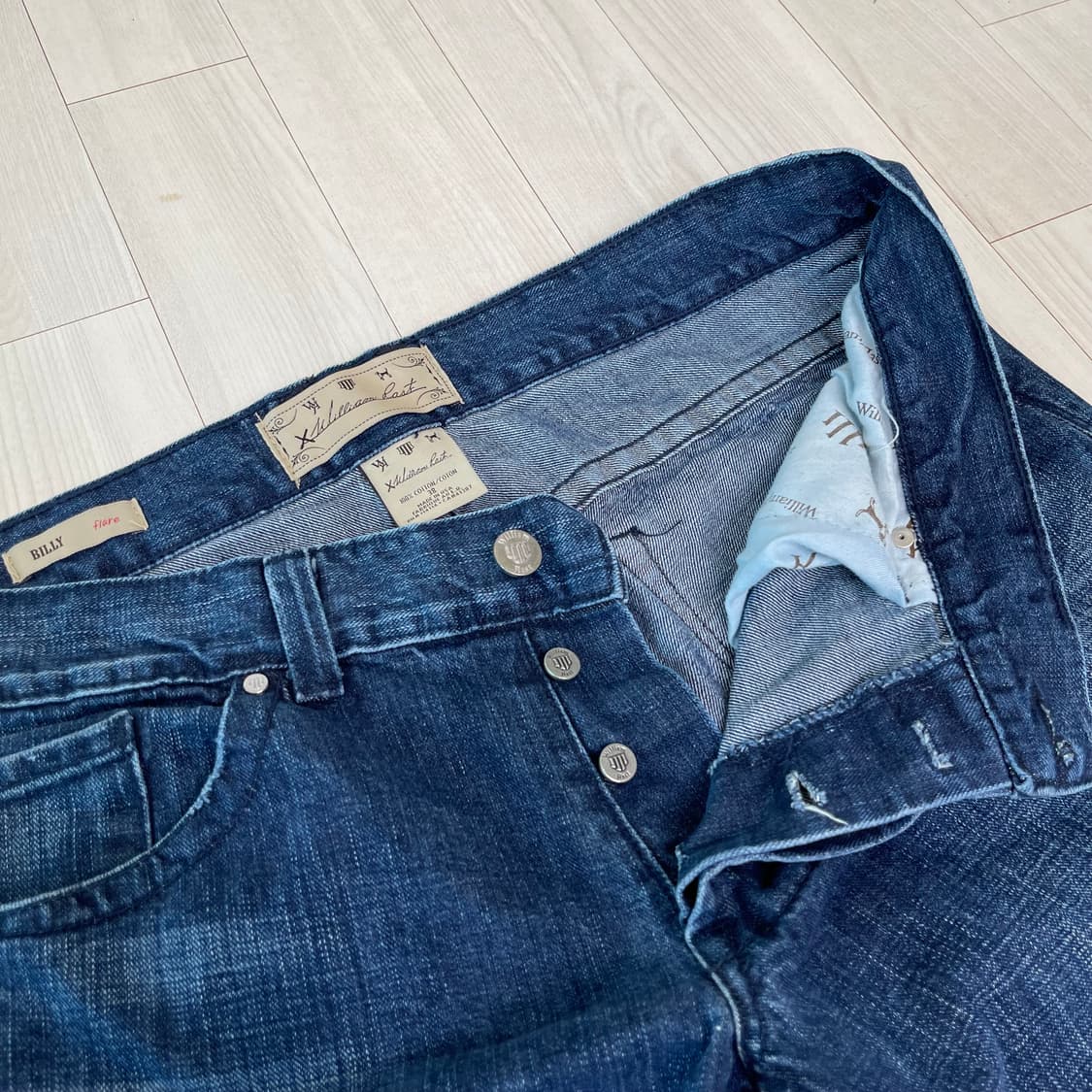 윌리암라스트 38인치 빅사이즈 데님 청바지 (Made in USA 상품이미지4