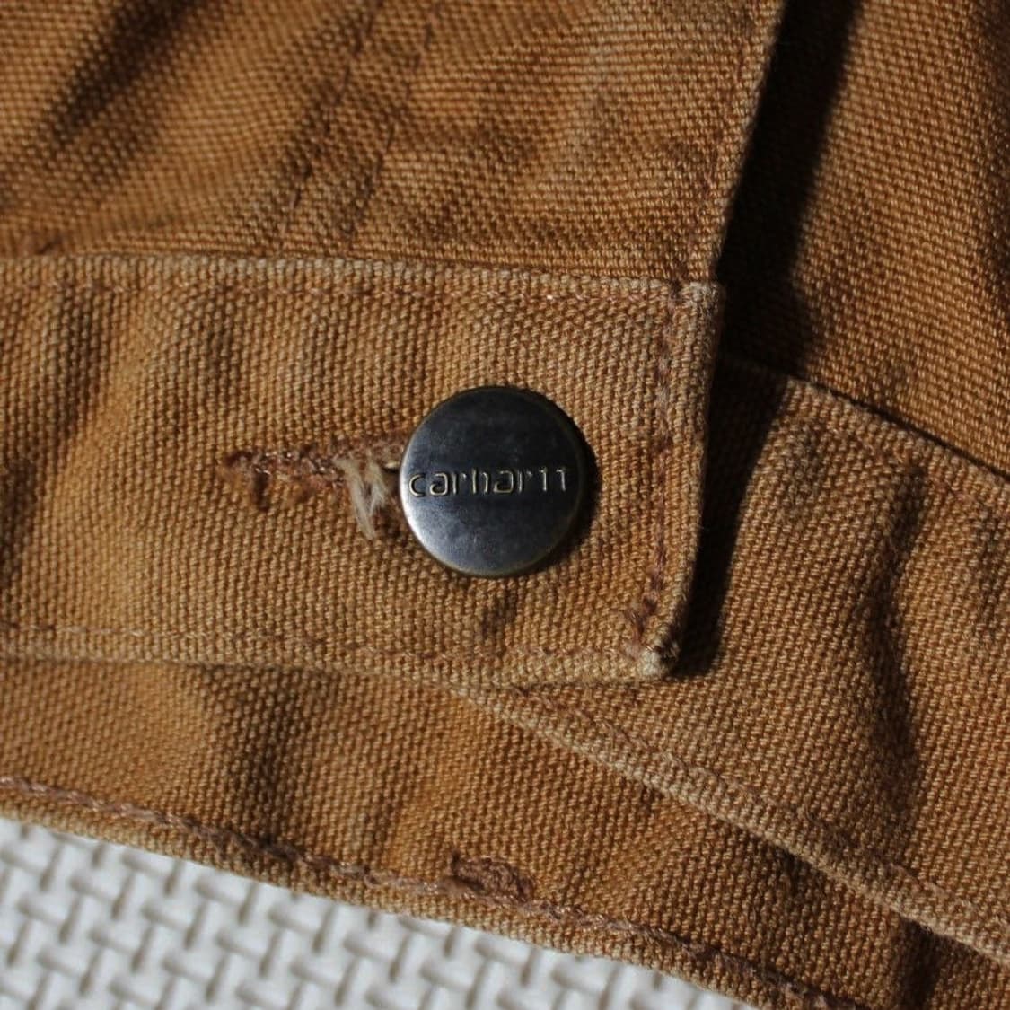 Carhartt 칼하트 B11 브라운 덕 워크 팬츠 상품이미지7
