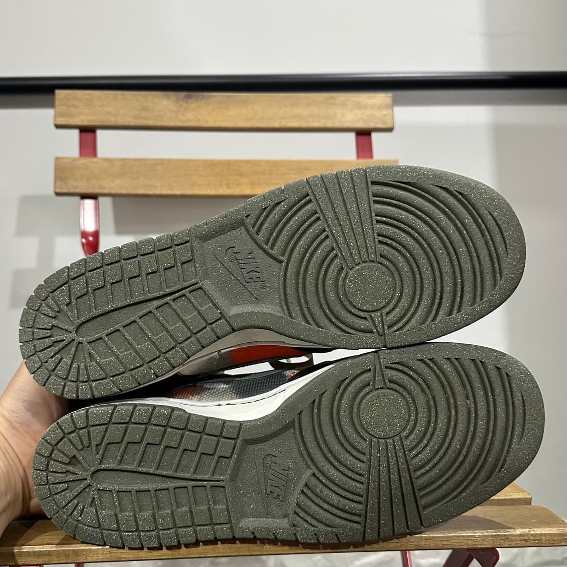 280) 나이키 운동화 남성 남즈 덩크 로우 블랙 앤 텀블드 그레이 상품이미지6