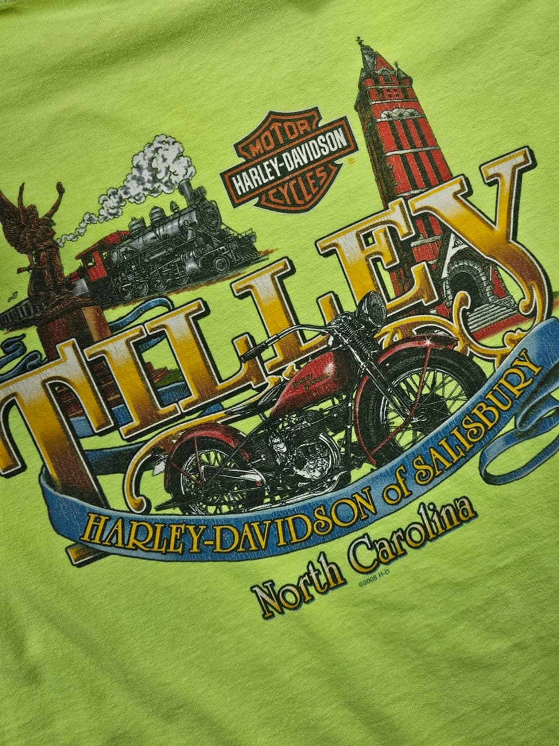 할리데이비슨 저지스 노스캐롤라이나 롱 슬리브 ( XL ) / 11630 상품이미지10