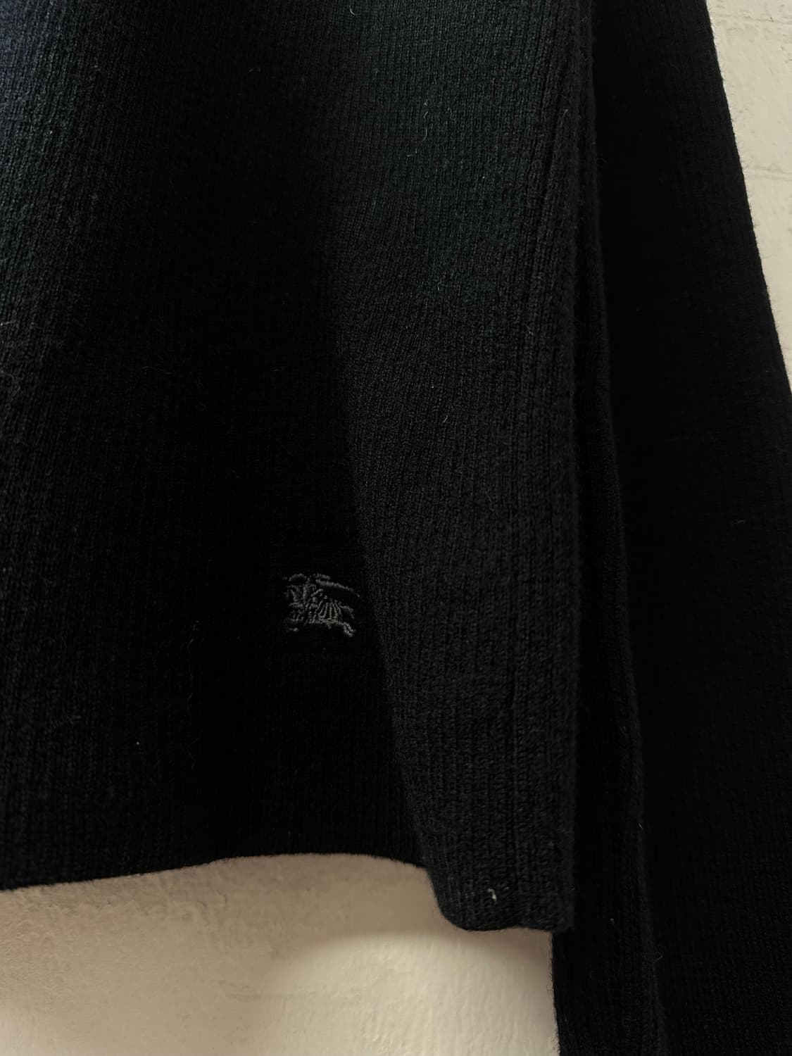 BURBERRY 버버리 BLACK LABEL 블랙 집업 니트 가디건 상품이미지3