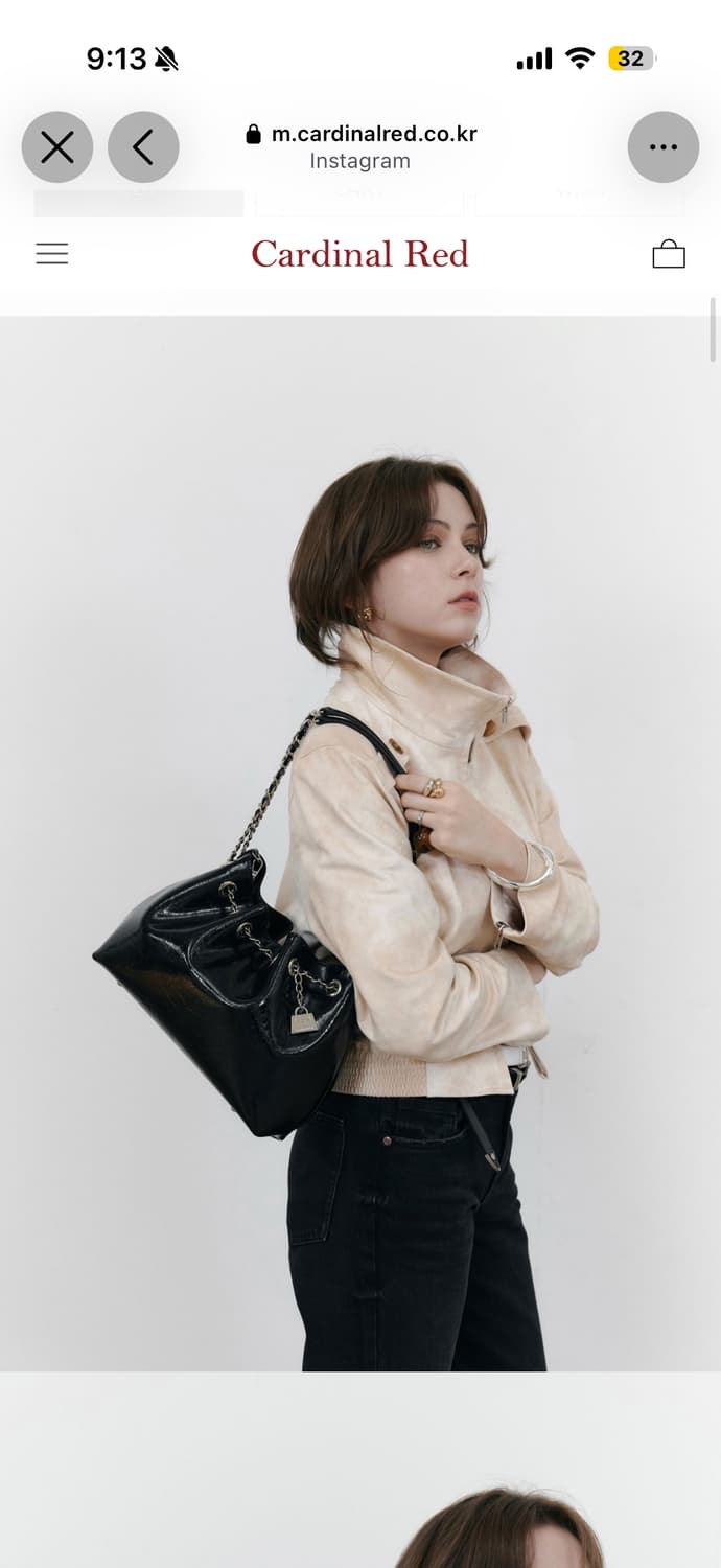 카니널레드 가방cardinal red _dimmie bag(Black) 상품이미지10