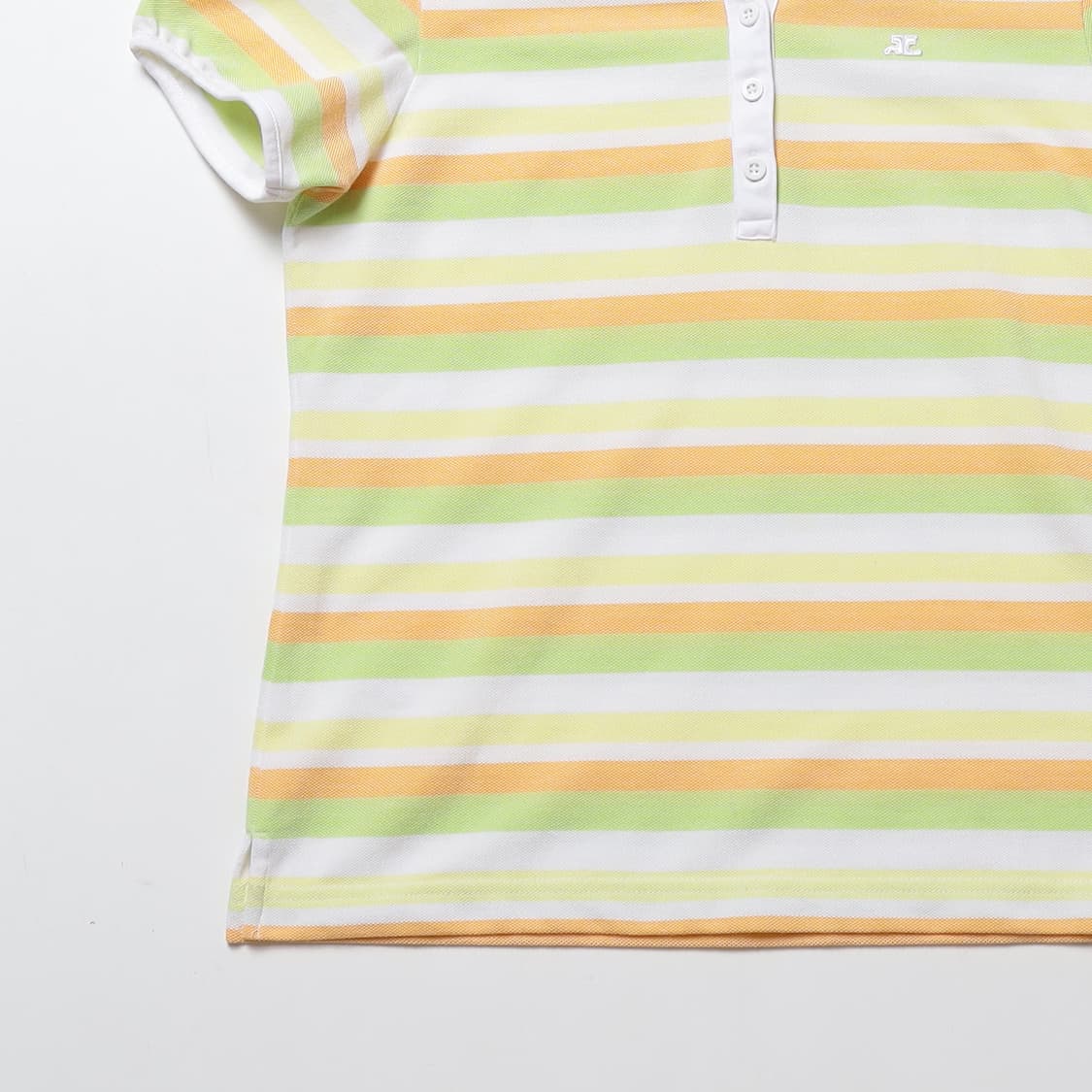 courreges 스트라이프 PK 하프 티셔츠   상품이미지3