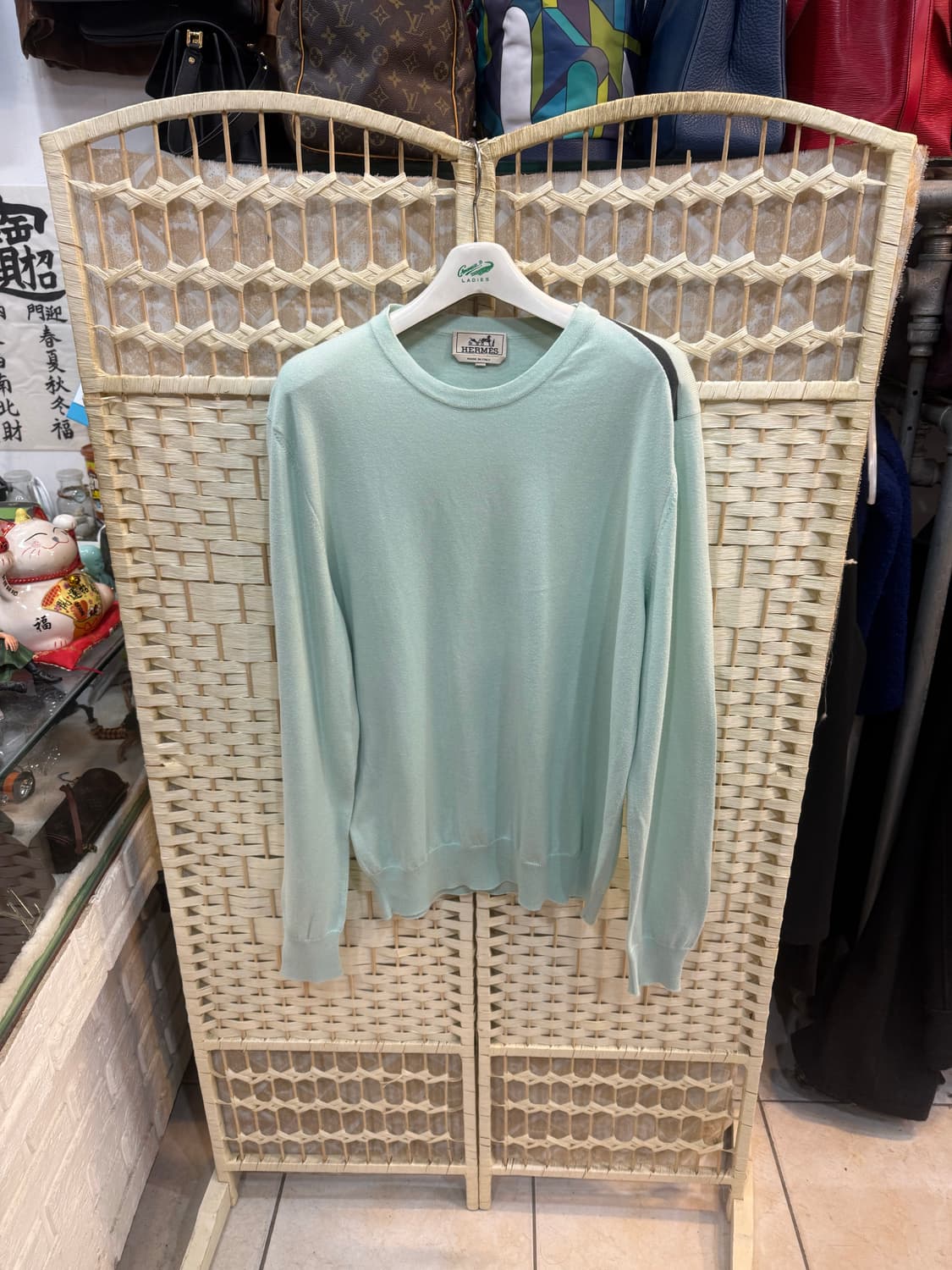 100-105 정품 에르메스 캐시혼방 니트팝니다 상품이미지1