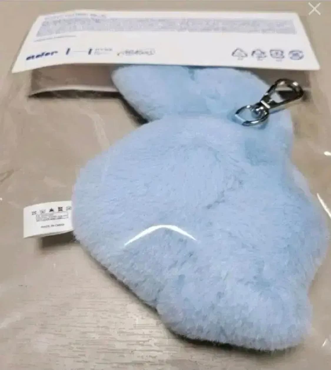 뉴진스 정품 플러피키링 블루 새상품 상품이미지2