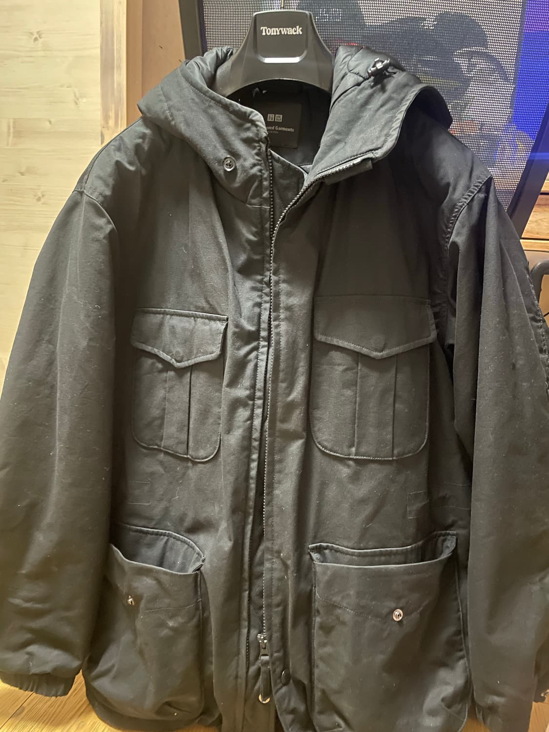 유니클로 x 엔지니어드 가먼츠 퍼프테크 유틸리티 자켓 XL 상품이미지5