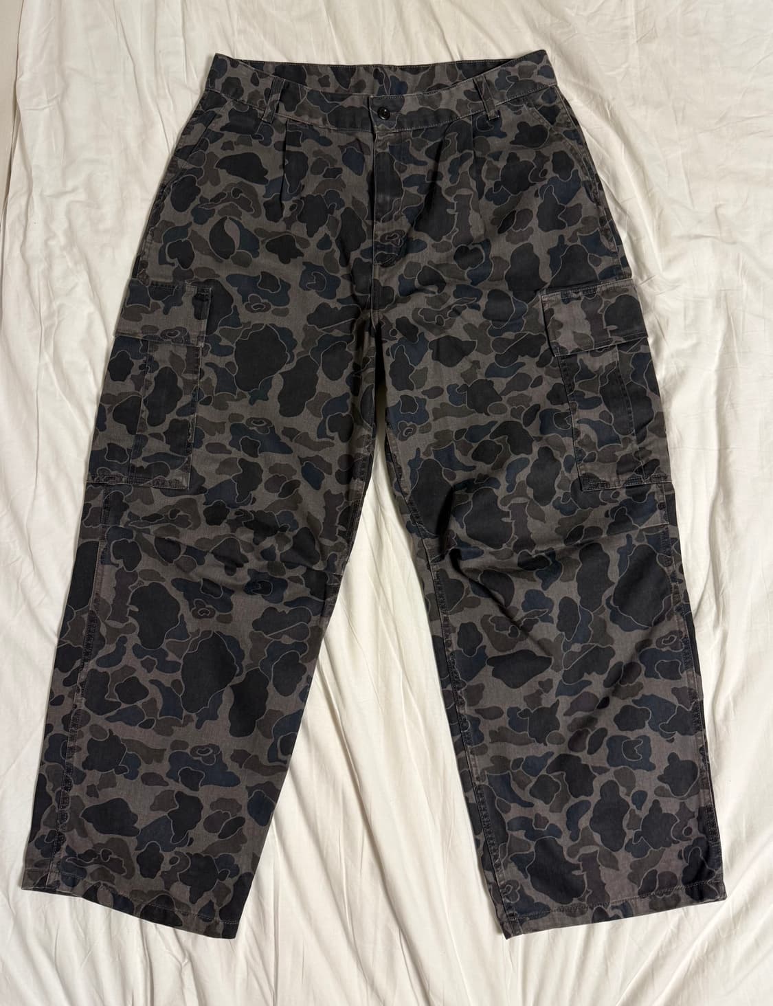 칼하트 WIP 콜 카고 팬츠 카모 덕 그레이 상품이미지2