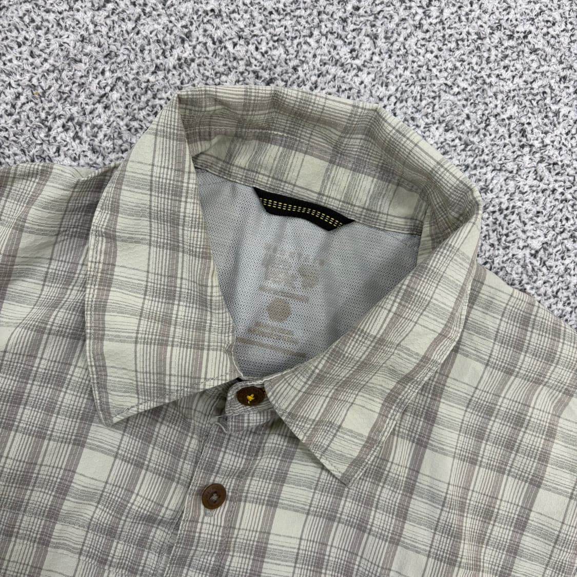 90 마운틴하드웨어 체크 반팔 셔츠 남방 0415J 상품이미지2