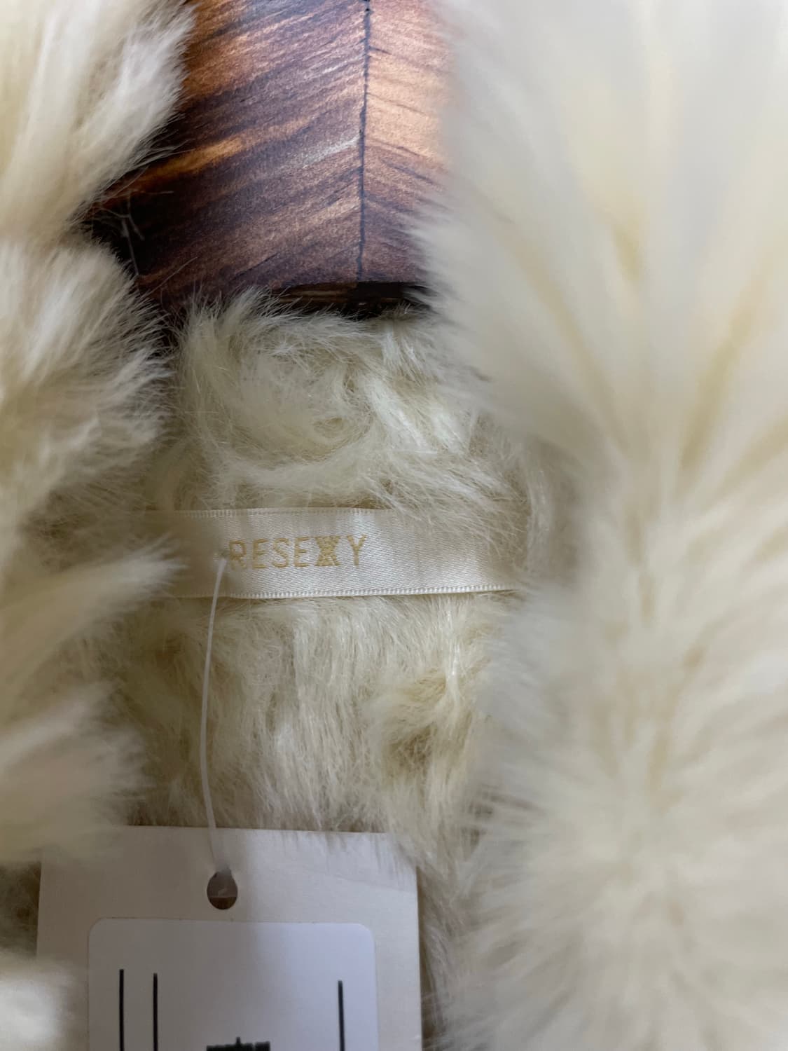 빈티지 퍼 미디 코트 H1503 상품이미지5