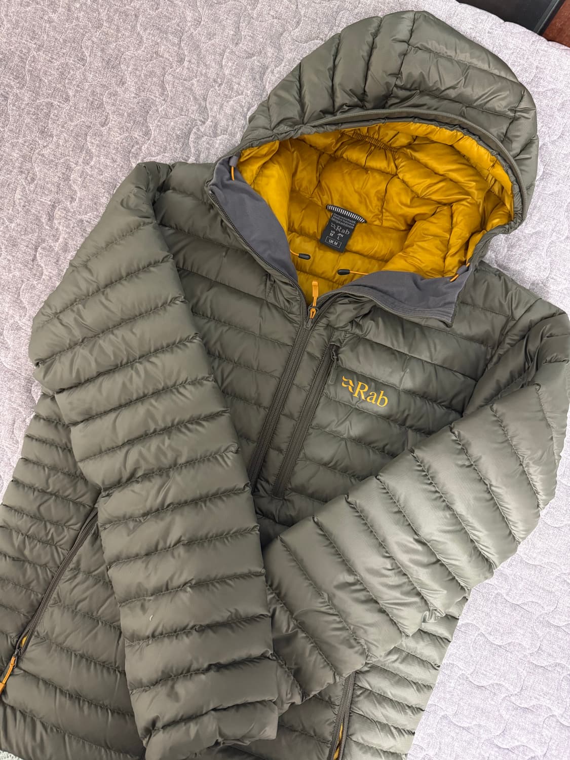 Rab 마이크로라이트 카키 상품이미지1