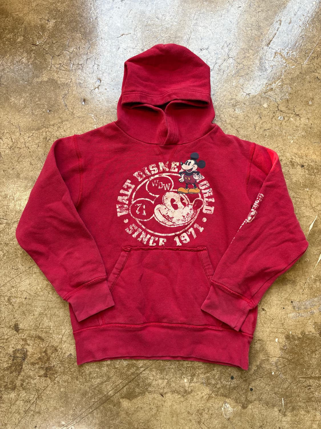 디즈니 미키 프린팅 스웻 후디 상품이미지1