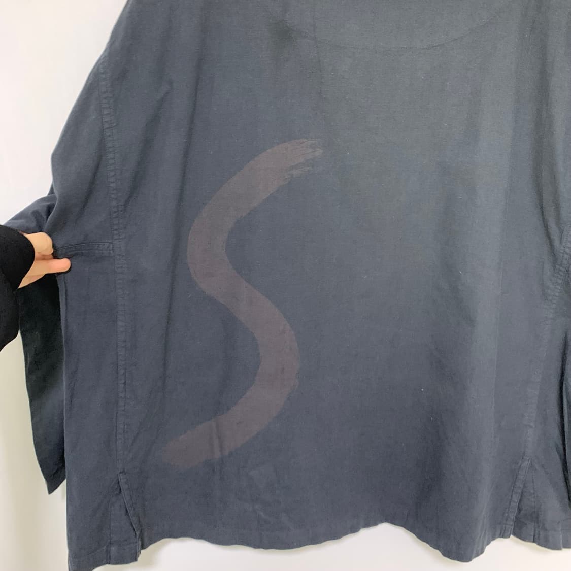 이세이미야케 빈티지 워시드 차콜 빈티지 7부 롱슬리브 긴팔 티셔츠 상품이미지7