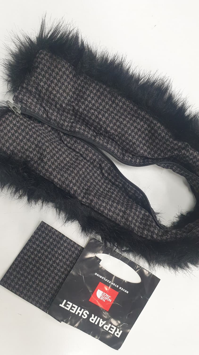 노스페이스  여성  구스롱패딩 100(XL) 하운드투스 상품이미지8