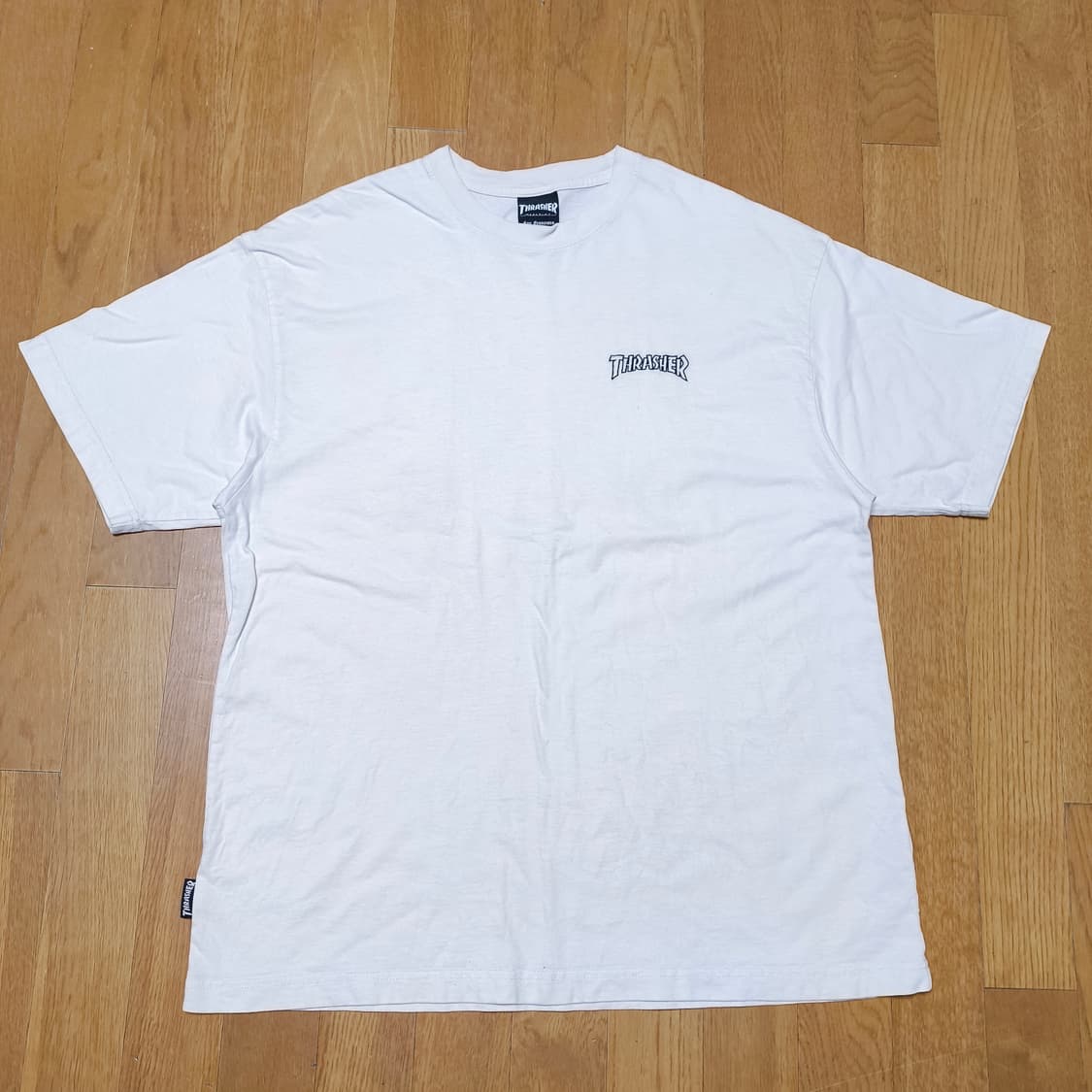 [L] 트래셔(THRASHER) 백로고 티셔츠 상품이미지2