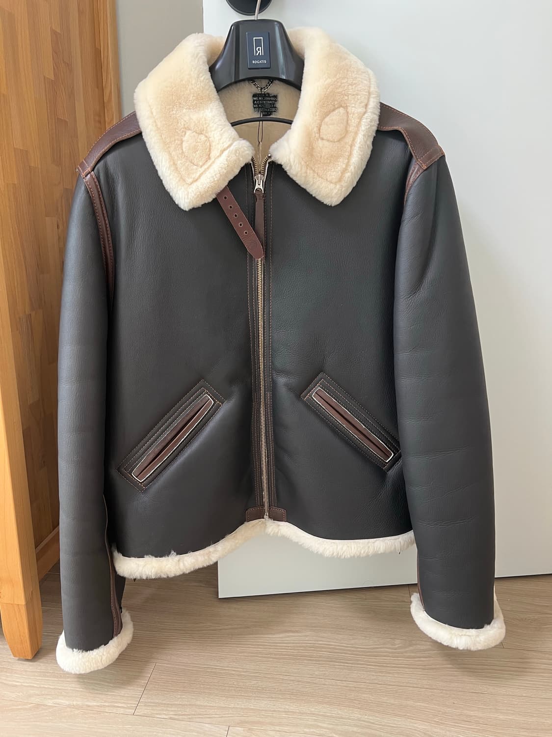 에어로레더 b-6 b6 46사이즈 새상품 상품이미지1