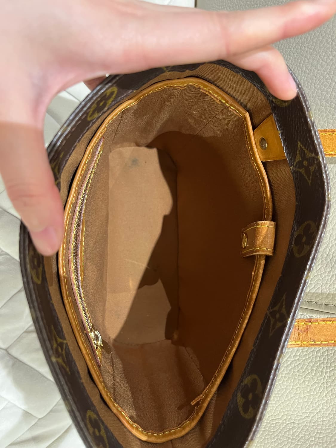 정품 루이비통 바빈 pm 토트백 상품이미지6