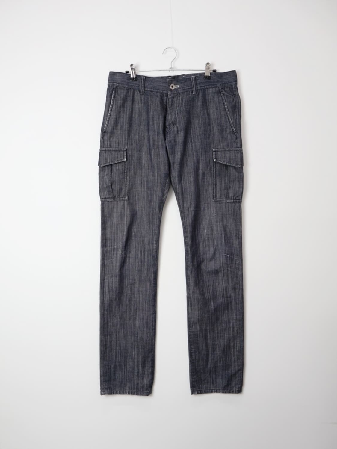 Jpn Denim Cargo Straight Pants 상품이미지4
