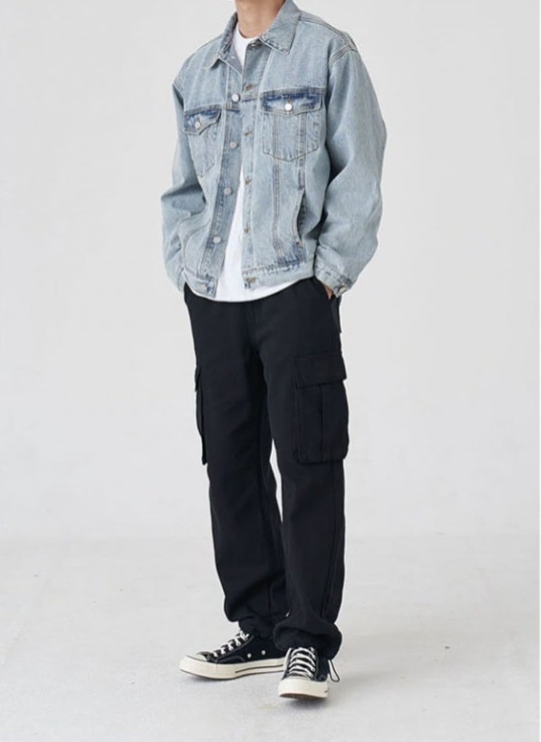 [M] 토피 데님 트러커 상품이미지6